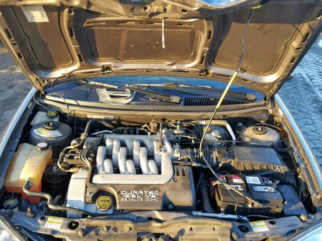 1ZWFT61L115617708 - 2001 MERCURY COUGAR V6 GRAY photo 7