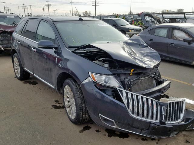 2LMDJ8JK9FBL21586 - 2015 LINCOLN MKX BLACK photo 1