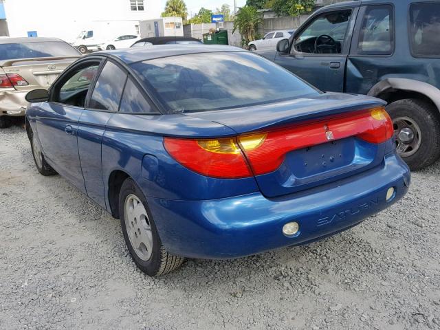 1G8ZY12772Z290648 - 2002 SATURN SC2 Blau Foto 3