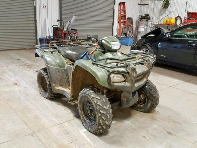 1HFTE38FXD4103438 - 2013 HONDA TRX500 FPM GREEN photo 1