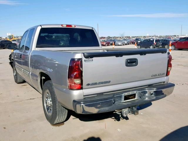 2GCEC19T251343419 - 2005 CHEVROLET SILVERADO SILVER photo 3