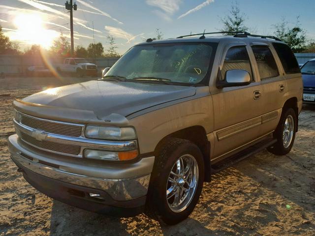 1GNEK13TX5J223232 - 2005 CHEVROLET TAHOE K150 GOLD photo 2