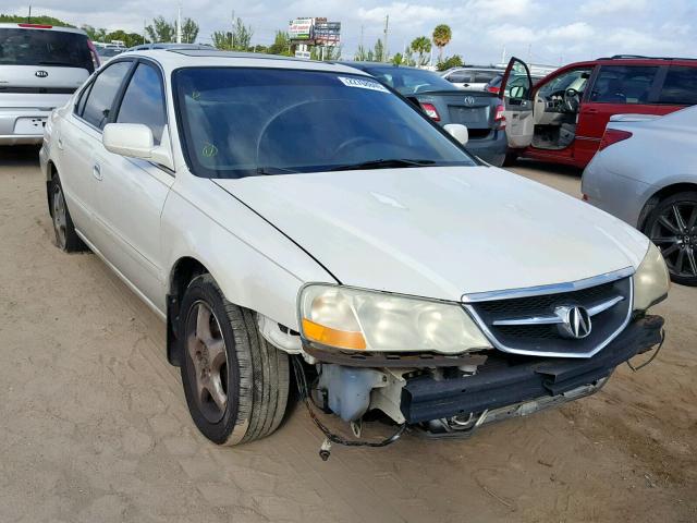 19UUA56643A021800 - 2003 ACURA 3.2TL WHITE photo 1