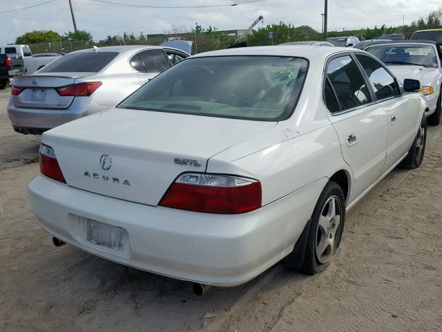 19UUA56643A021800 - 2003 ACURA 3.2TL WHITE photo 4