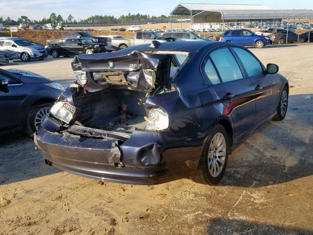 WBAPH77569NM29156 - 2009 BMW 328 I BLUE photo 4