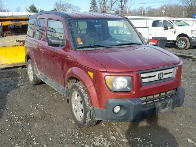 5J6YH28757L003147 - 2007 HONDA ELEMENT EX BURGUNDY photo 1