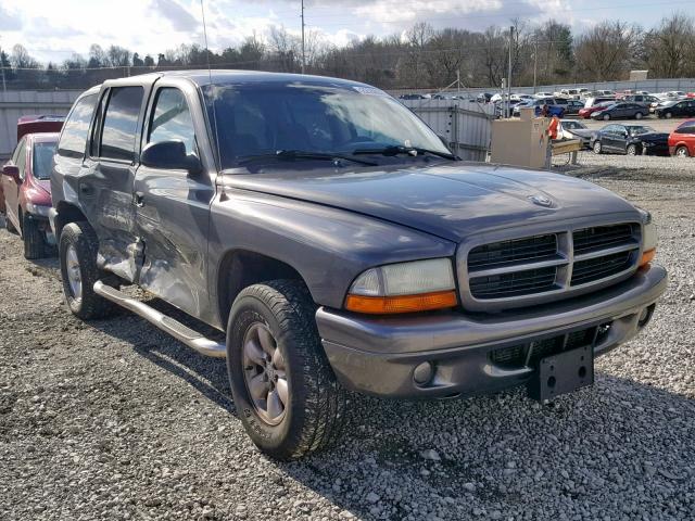 1D4HS38N93F574986 - 2003 DODGE DURANGO SP GRAY photo 1