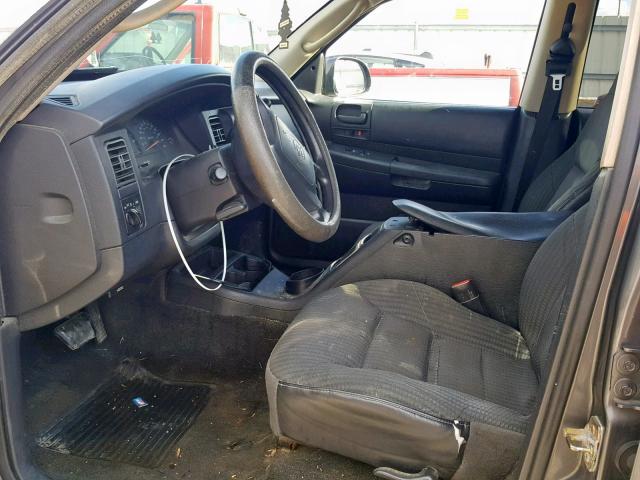 1D4HS38N93F574986 - 2003 DODGE DURANGO SP GRAY photo 5