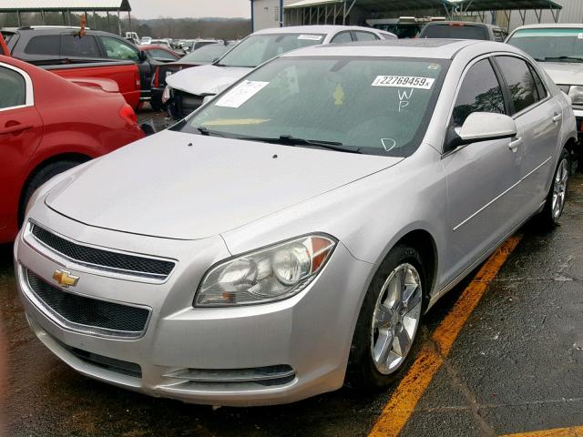 1G1ZD5E00AF277109 - 2010 CHEVROLET MALIBU 2LT SILVER photo 2