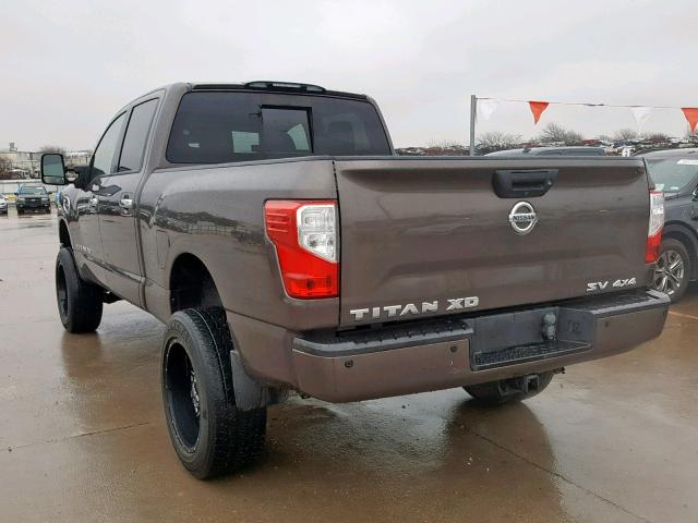 1N6BA1F46GN513382 - 2016 NISSAN TITAN XD S GRAY photo 3