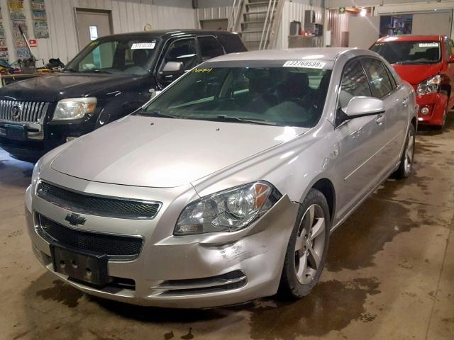 1G1ZJ57B68F270747 - 2008 CHEVROLET MALIBU 2LT SILVER photo 2