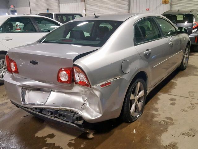 1G1ZJ57B68F270747 - 2008 CHEVROLET MALIBU 2LT SILVER photo 4