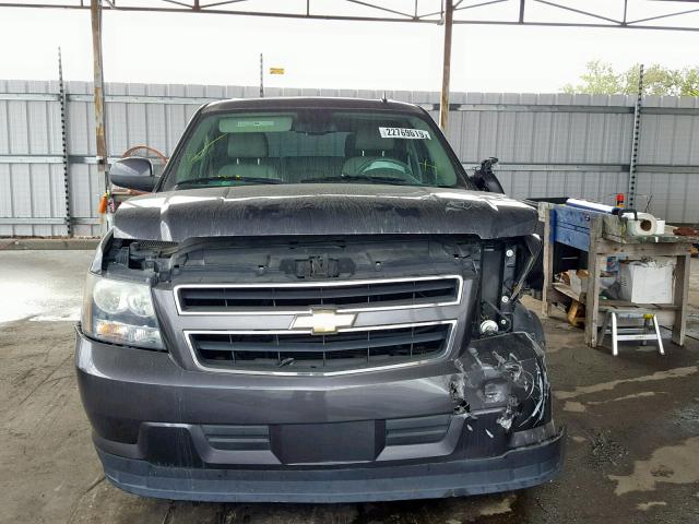 1GNSCDFJ1BR303043 - 2011 CHEVROLET TAHOE HYBR GRAY photo 9