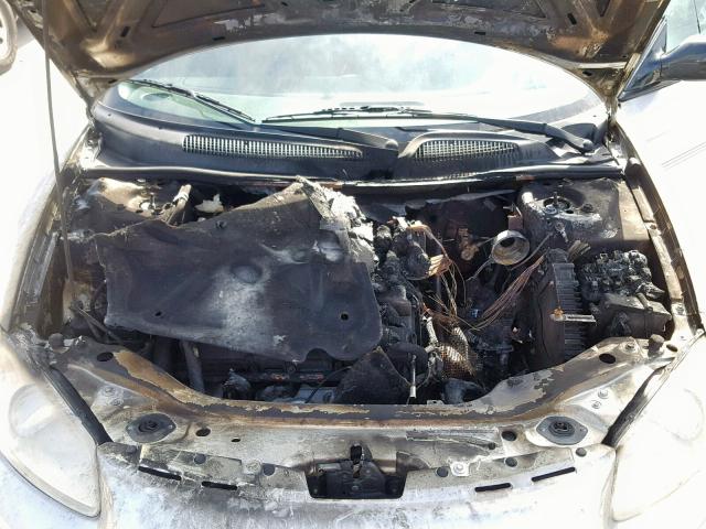 1C3EL55T93N602081 - 2003 CHRYSLER SEBRING LX SILVER photo 7