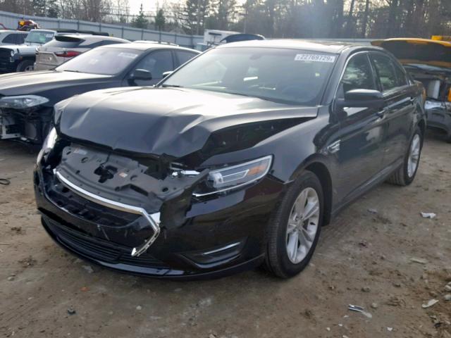 1FAHP2E80JG112966 - 2018 FORD TAURUS SEL BLACK photo 2