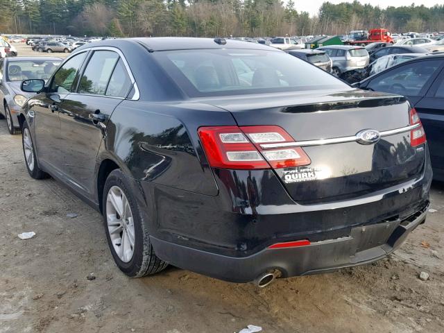 1FAHP2E80JG112966 - 2018 FORD TAURUS SEL BLACK photo 3