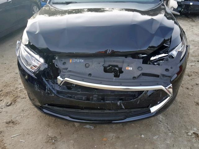 1FAHP2E80JG112966 - 2018 FORD TAURUS SEL BLACK photo 9