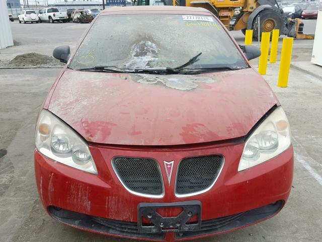 1G2ZM361X64276513 - 2006 PONTIAC G6 GTP RED photo 9