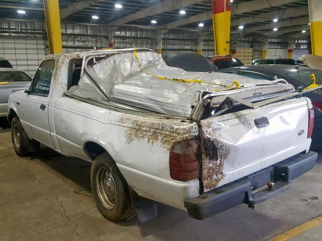 1FTYR10D83PA61979 - 2003 FORD RANGER WHITE photo 3