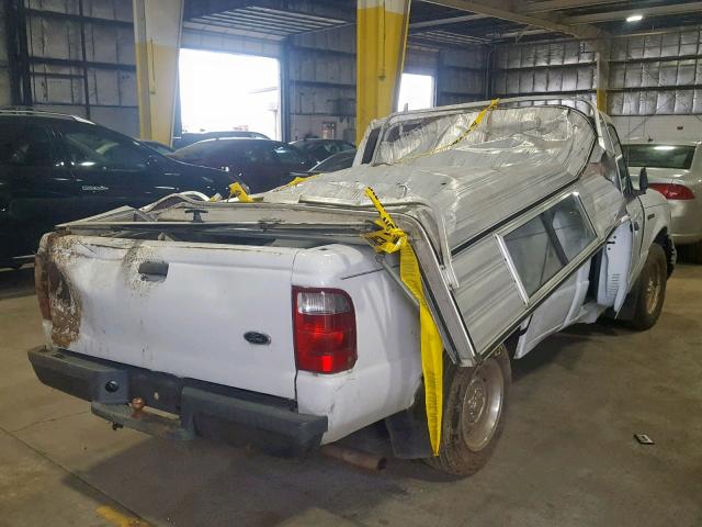 1FTYR10D83PA61979 - 2003 FORD RANGER WHITE photo 4