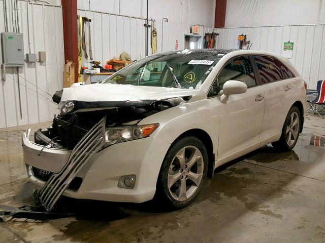 4T3BK3BB1BU063710 - 2011 TOYOTA VENZA BASE CREAM photo 2