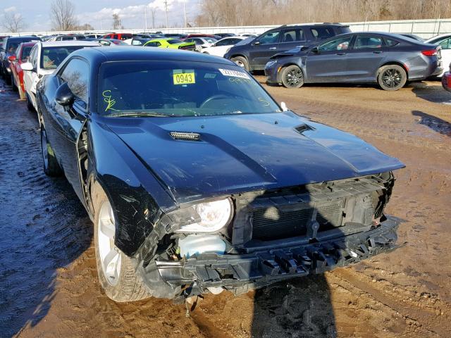 2C3CDYAG3EH149442 - 2014 DODGE CHALLENGER BLACK photo 1