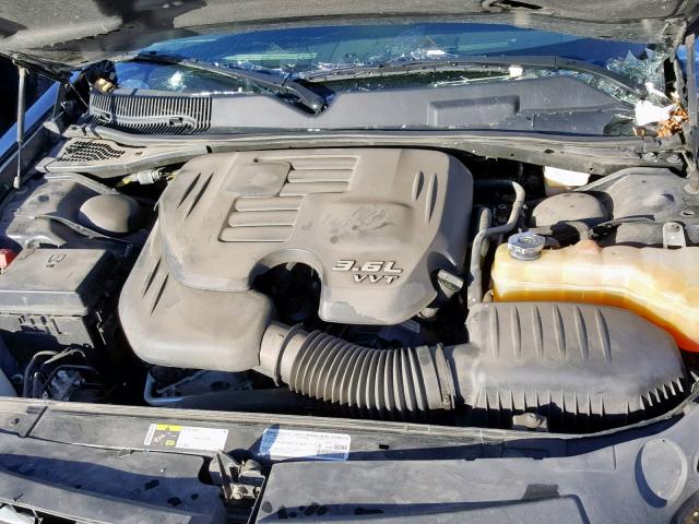 2C3CDYAG3EH149442 - 2014 DODGE CHALLENGER BLACK photo 7