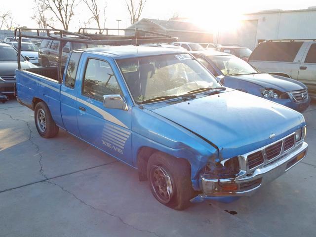 1N6HD16S1SC363167 - 1995 NISSAN TRUCK KING BLUE photo 1