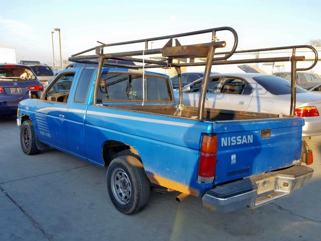 1N6HD16S1SC363167 - 1995 NISSAN TRUCK KING BLUE photo 3