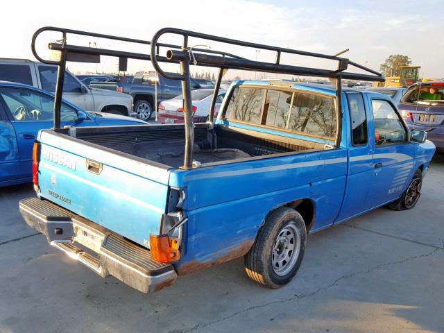 1N6HD16S1SC363167 - 1995 NISSAN TRUCK KING BLUE photo 4