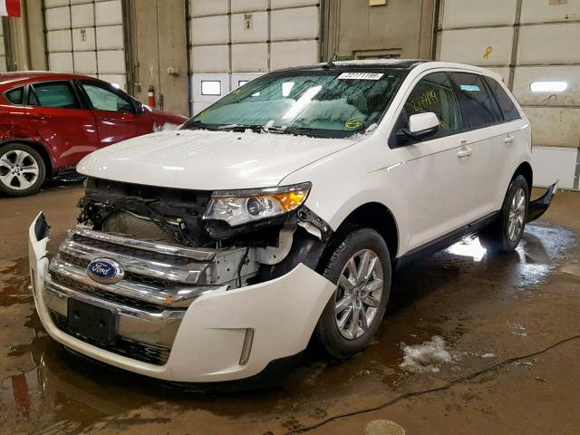 2FMDK4JC9DBC37646 - 2013 FORD EDGE SEL Ağ foto 2
