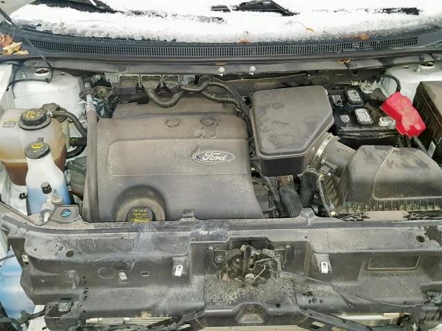 2FMDK4JC9DBC37646 - 2013 FORD EDGE SEL Ağ foto 7