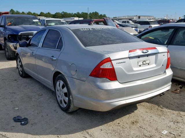 3FAHP0HA7AR157690 - 2010 FORD FUSION SE ვერცხლისფერი ფოტო 3