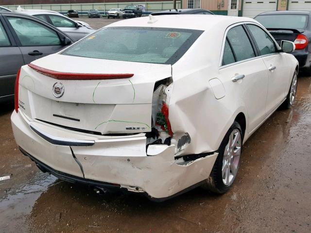 1G6AH5RX2D0172422 - 2013 CADILLAC ATS LUXURY CREAM photo 4