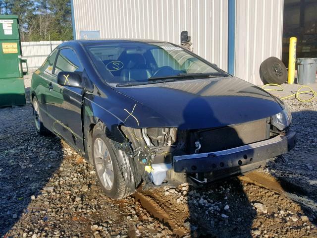 2HGFG1B92AH503888 - 2010 HONDA CIVIC EXL BLACK photo 1