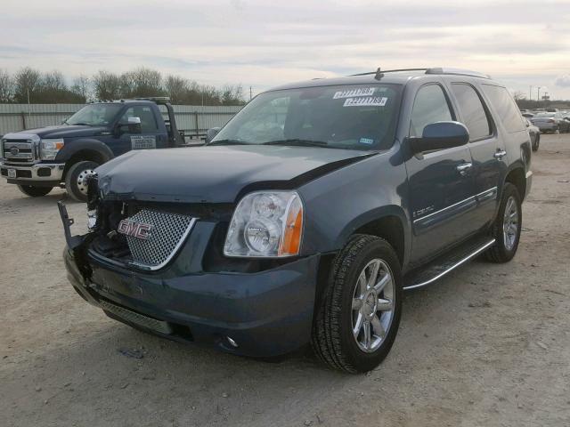 1GKFK638X8J232348 - 2008 GMC YUKON DENA BLUE photo 2