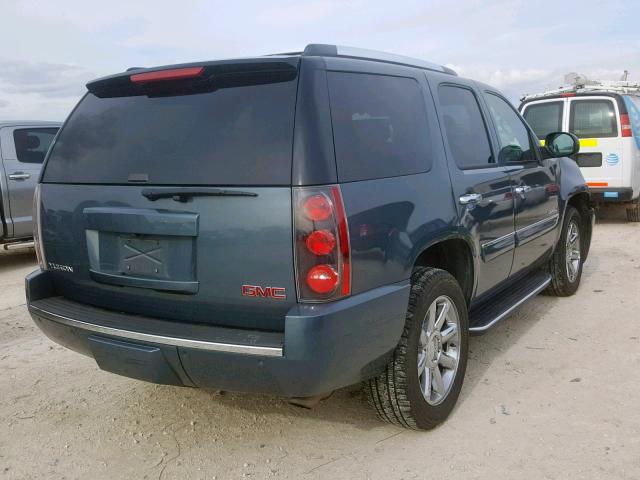 1GKFK638X8J232348 - 2008 GMC YUKON DENA BLUE photo 4