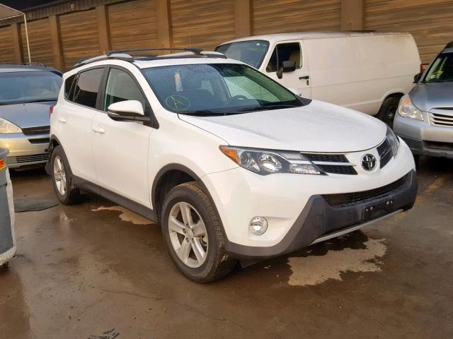 2T3RFREV3EW171696 - 2014 TOYOTA RAV4 XLE 白色 照片 1