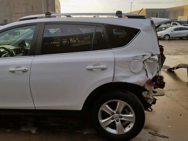 2T3RFREV3EW171696 - 2014 TOYOTA RAV4 XLE 白色 照片 9