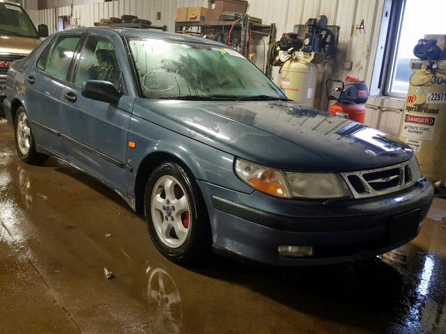 YS3EF48Z7X3035568 - 1999 SAAB 9-5 SE BLUE photo 1