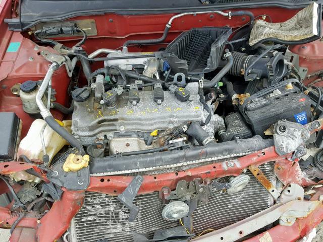 3N1CB51D86L584670 - 2006 NISSAN SENTRA 1.8 წითელი ფოტო 7