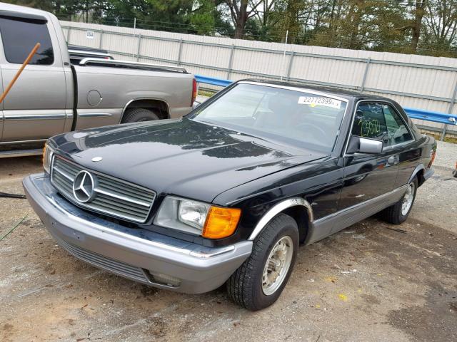 WDBCA43A7DB006506 - 1983 MERCEDES-BENZ 380 SEC BLACK photo 2