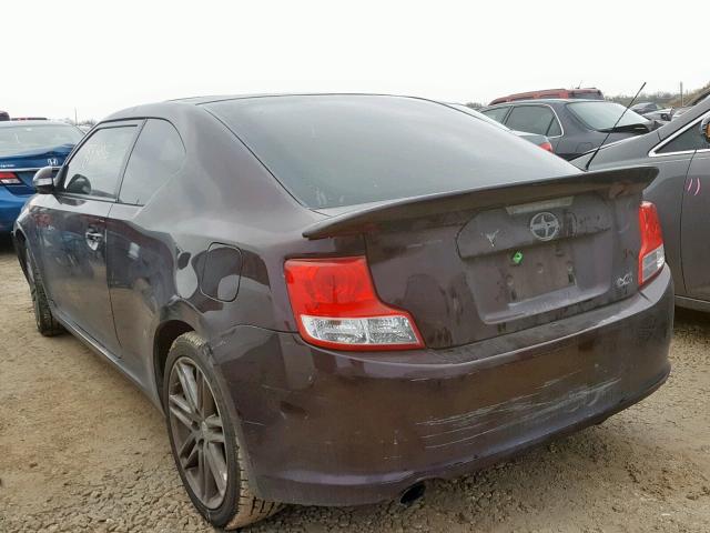 JTKJF5C76C3035694 - 2012 TOYOTA SCION TC 紫色 照片 3