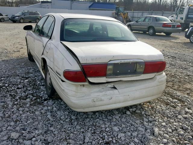 1G4HP54K31U142503 - 2001 BUICK LESABRE CU WHITE photo 3