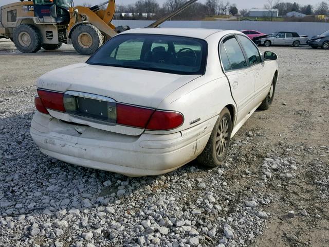 1G4HP54K31U142503 - 2001 BUICK LESABRE CU WHITE photo 4