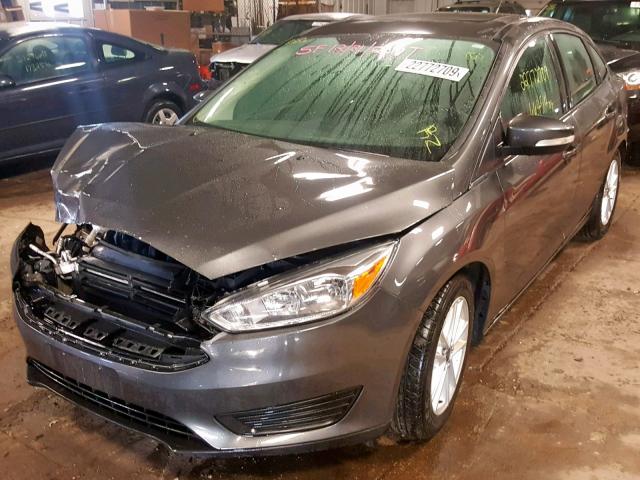 1FADP3F29FL335424 - 2015 FORD FOCUS SE CHARCOAL photo 2