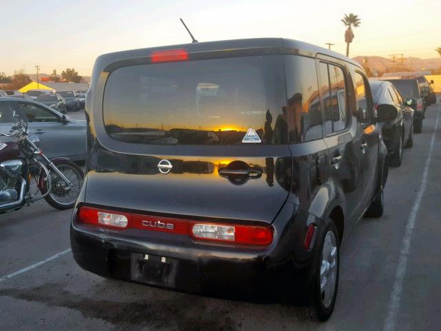 JN8AZ28R19T108832 - 2009 NISSAN CUBE BASE BLACK photo 4