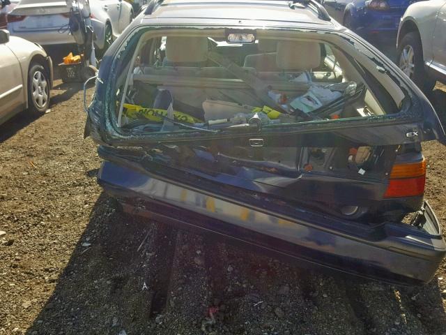 1HGCB9871NA012111 - 1992 HONDA ACCORD EX BLUE photo 10