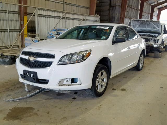 1G11B5SA3DF350333 - 2013 CHEVROLET MALIBU LS WHITE photo 2