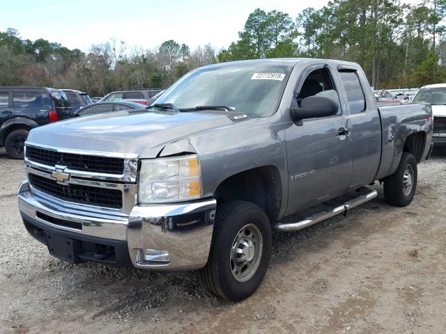 1GCHK29K17E526423 - 2007 CHEVROLET SILVERADO GRAY photo 2